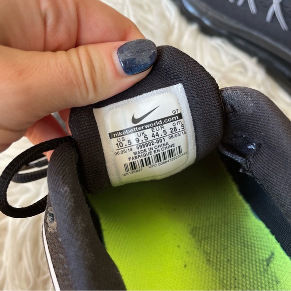 Nike Air Max 2015 Men's Running Shoes Black White 698902-001 Sneakers Size 10.5 - Picture 7 of 9